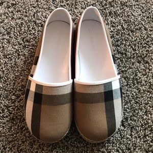 Burberry Check Peckfield Espadrilles